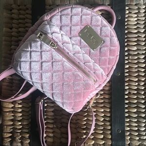 Bebe Maria Quilted Backpack NWT